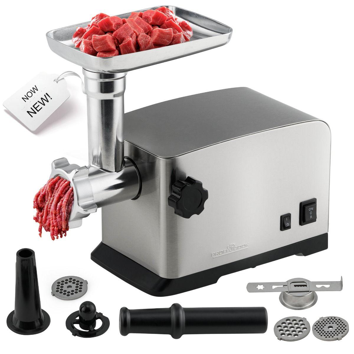 Masina de tocat carne, Proficook, 1200 W, inox
