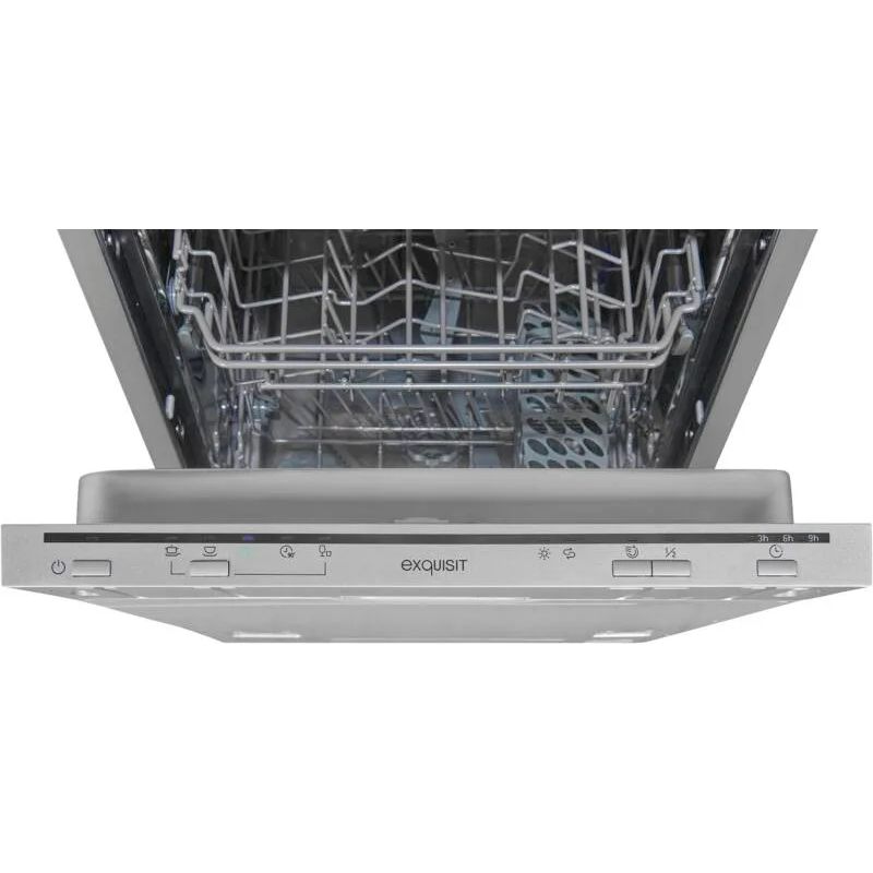 Masina de spalat vase incorporabila, Exquisit, 9 seturi, inox
