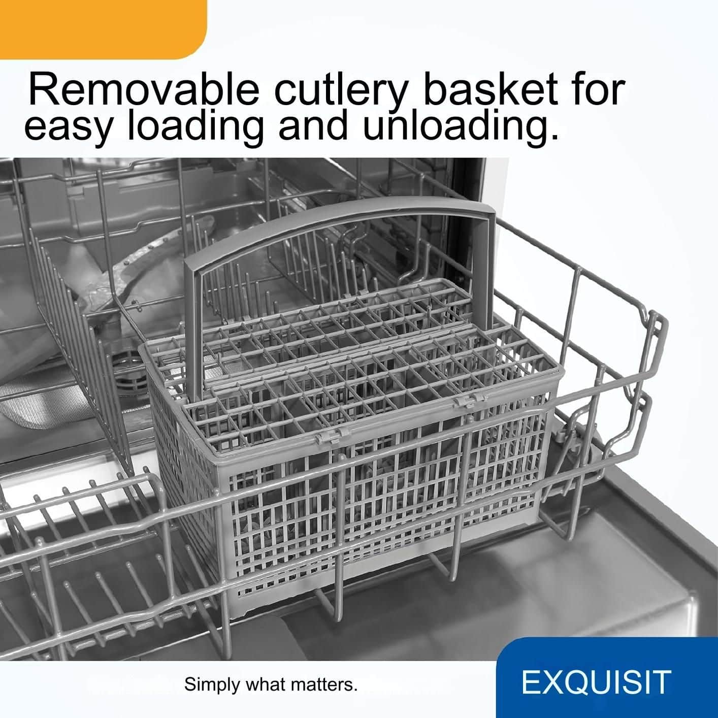 Masina de spalat vase, Exquisit, GSP6012-030EW, 12 seturi, alb