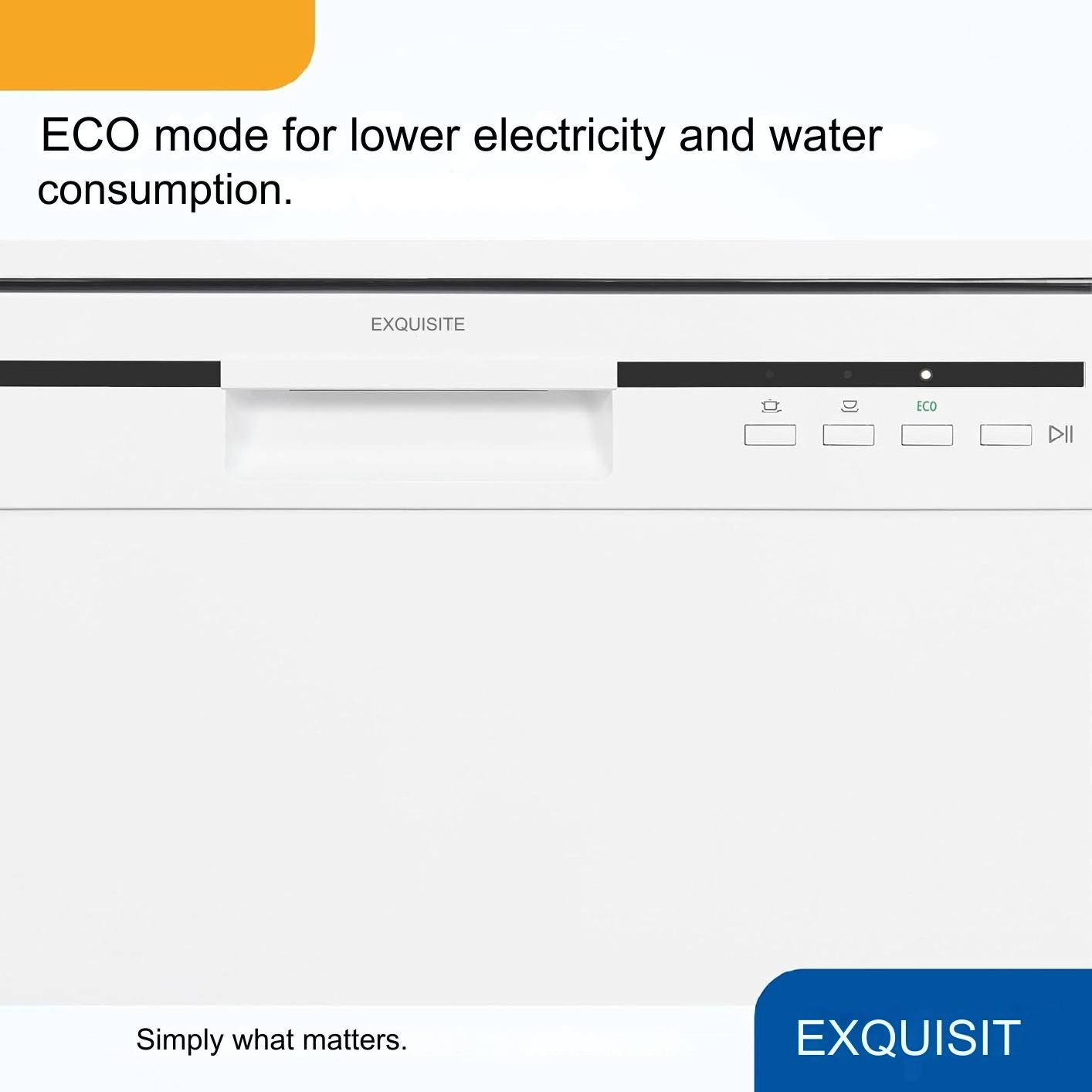 Masina de spalat vase, Exquisit, GSP6012-030EW, 12 seturi, alb