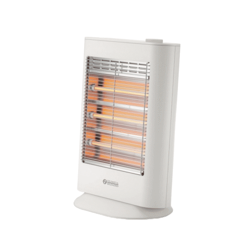 Radiator cu infrarosu de podea, Olimpia Splendid, Quarzia Humi, 1200 W, alb