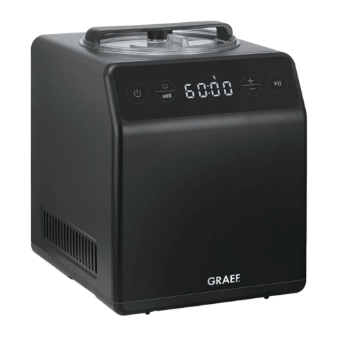 Masina de inghetata cu compresor 2in1, Graef, IM706, 2 litri, negru