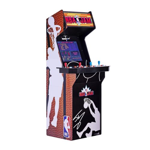 Consola verticala, 3 jocuri, ARCADE1UP, NBA Jam: Shaq Edition, multicolor