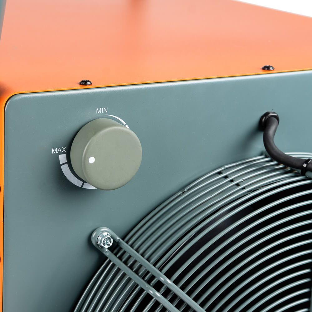 Aeroterma electrica industriala, Eurom, Heat-Duct-Pro, 15000 W, portocaliu