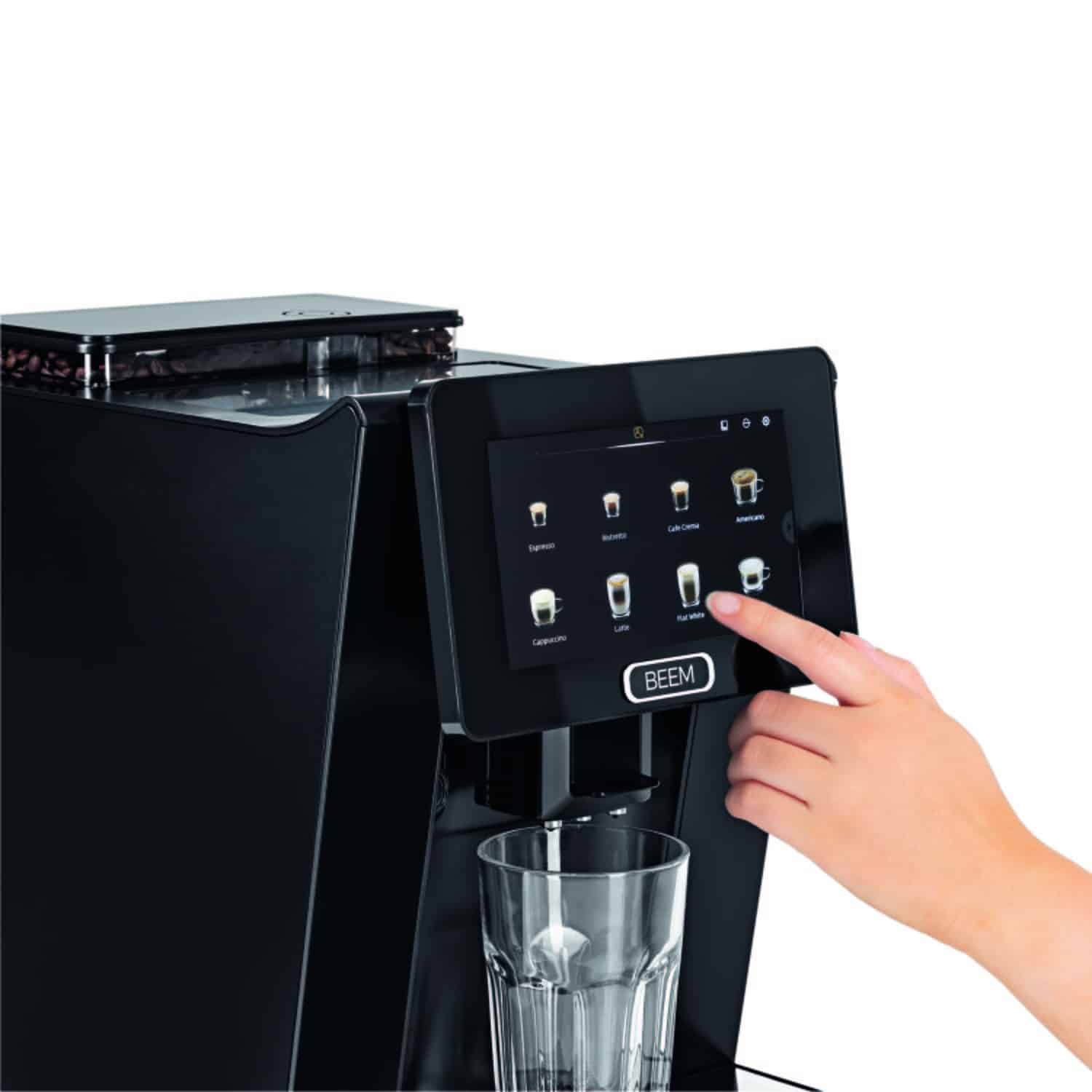 Espressor automat cu rasnita, BEEM, Profession, negru