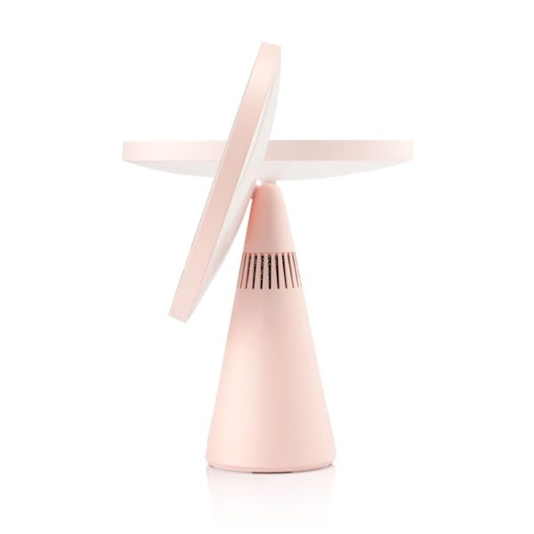 Oglinda cosmetica iluminata, Beautifly, Smart Moon, roz
