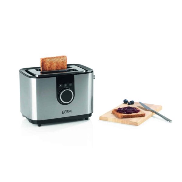Prajitor de paine, BEEM, Switch Deluxe, 2 felii, inox