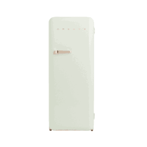 Frigider Retro, CREATE, 281 litri, verde pastel/rose gold