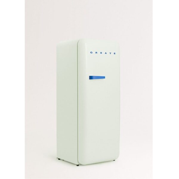 Frigider Retro, CREATE, 281 litri, verde pastel/albastru