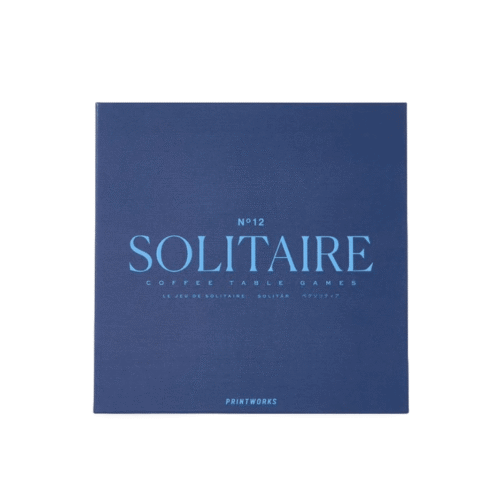 Joc Solitaire, Printworks, Classic Game, albastru