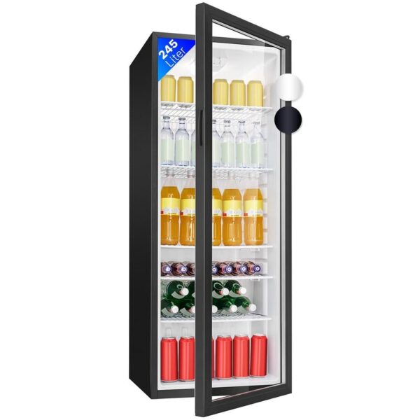 Vitrina frigorifica, Bomann, KSG7289N, 244 litri, negru