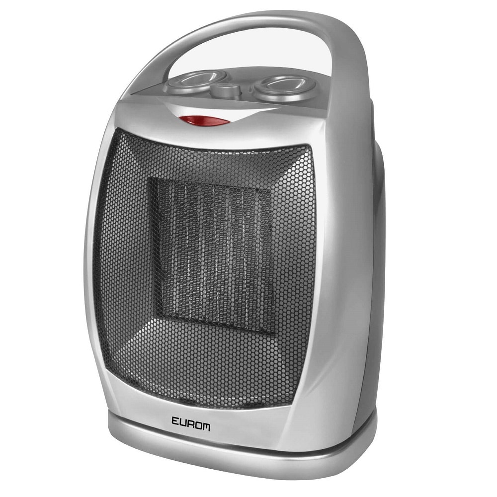 Aeroterma electrica cu termostat, Eurom, SF1525, 1500 W, gri