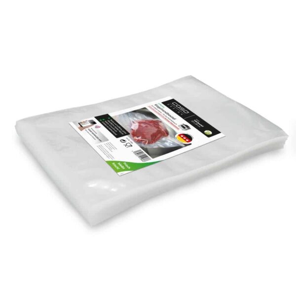 Set 100 de pungi profesionale pentru aparat de vidat cu camera 25x35 cm, Caso Germany - 01286