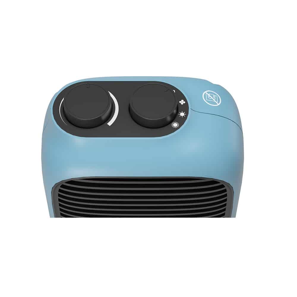 Aeroterma electrica cu termostat, Olimpia Splendid, Caldo Pocket, 1500 W, albastru