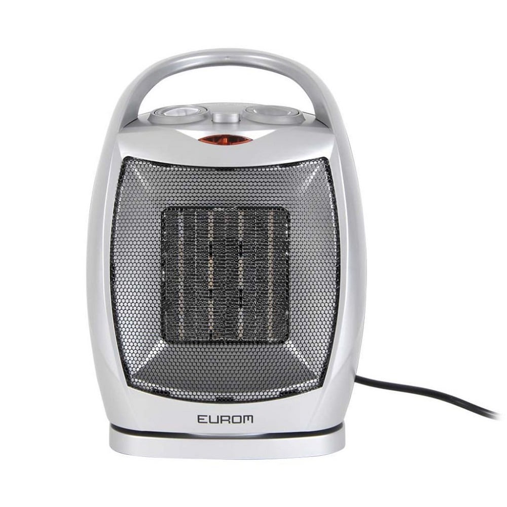 Aeroterma electrica cu termostat, Eurom, SF1525, 1500 W, gri