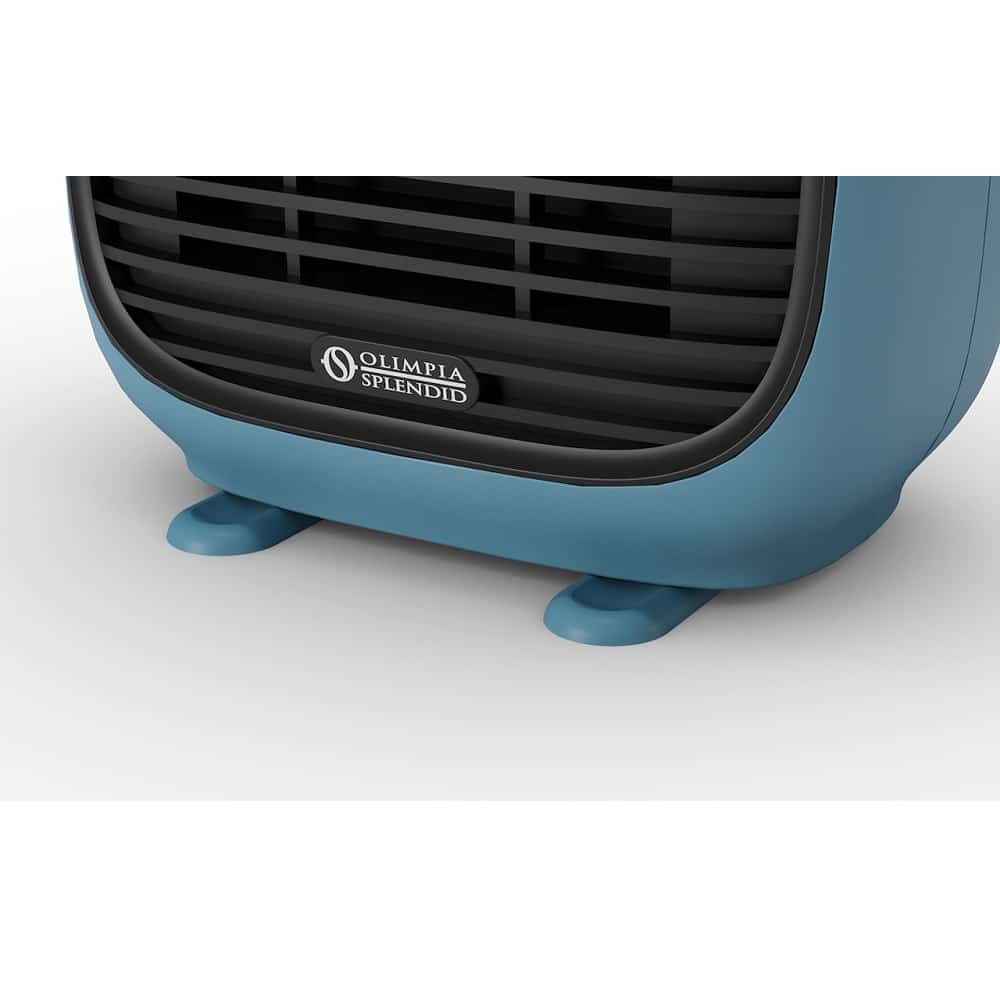 Aeroterma electrica cu termostat, Olimpia Splendid, Caldo Pocket, 1500 W, albastru
