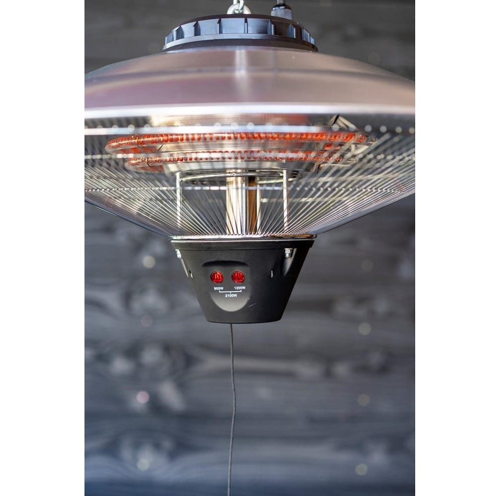 Incalzitor electric de terasa, Eurom, Partytent, 2100 W, negru