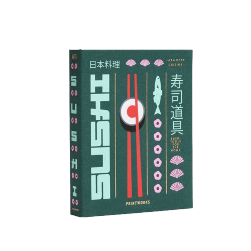 Set ustensile pentru sushi, Printworks, verde