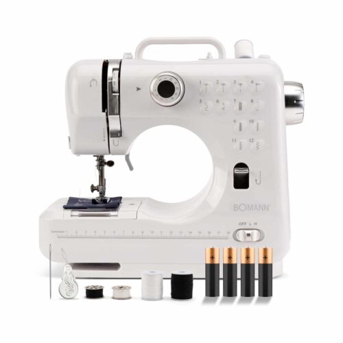 Masina de cusut portabila, Bomann, NM6063CB, alb