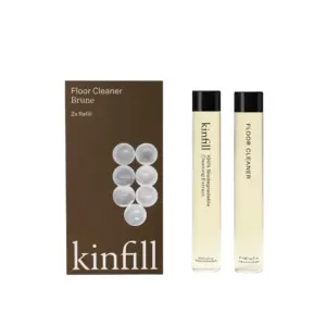Rezerve solutie concentrata pentru curatare geamuri, Kinfill, Brune, 2 x 12 ml