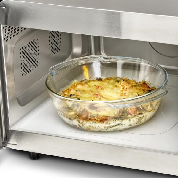 Cuptor cu microunde profesional Caso Germany, CM 1000 Ceramic Electronic, 25 litri, inox