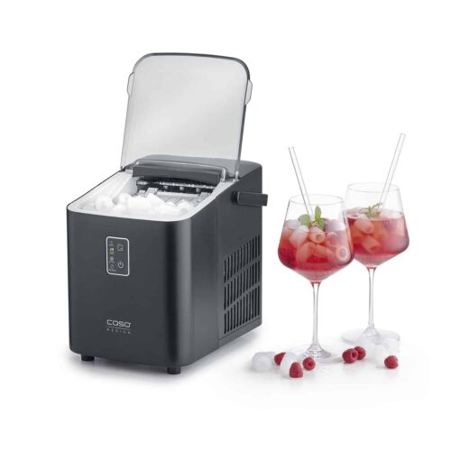 Masina de facut gheata cuburi, Caso Germany, IceChef Compact, 12 kg/24h, negru