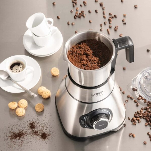 Blender si accesorii 3in1, Caso Germany, B1800 PowerBlender, argintiu