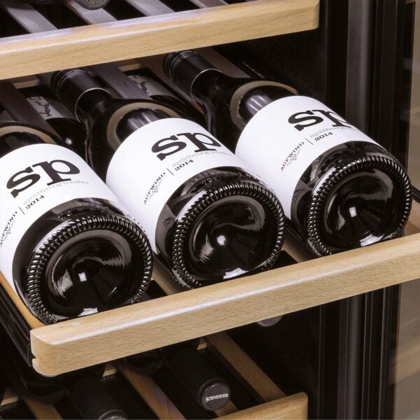 Racitor de vinuri Dual Zone, 240 sticle, Caso Germany, WineComfort 240 Smart, inox