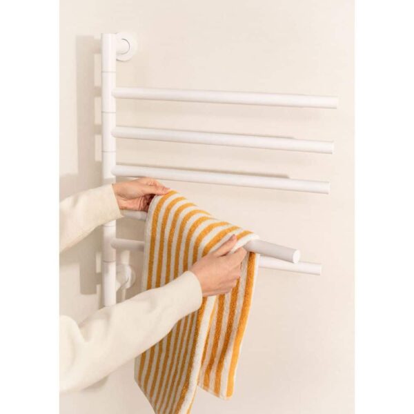 Radiator electric pentru baie, CREATE, Warm Towel Minimal, alb