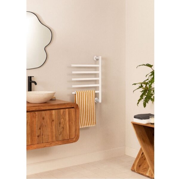 Radiator electric pentru baie, CREATE, Warm Towel Minimal, alb