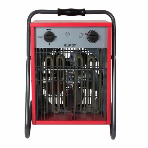 Aeroterma electrica industriala, Eurom, EK9002, 9000 W, rosu