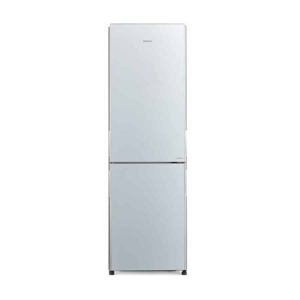 Combina frigorifica, Hitachi, 330 litri, argintiu