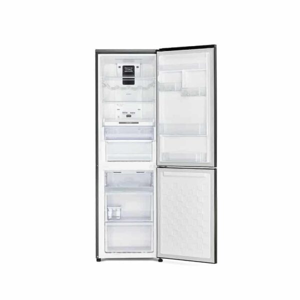 Combina frigorifica, Hitachi, 330 litri, antracit