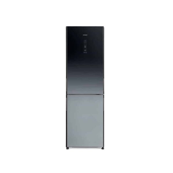 Combina frigorifica, Hitachi, 330 litri, antracit