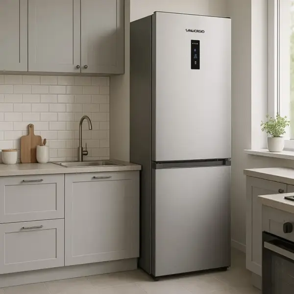 Combina frigorifica, SanGiorgio, SC36NFXDE, 304 litri, inox