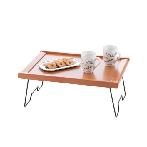 Masuta pliabila pentru mic dejun, Arredamenti Italia, Melfo, 60x41 cm, lemn cires