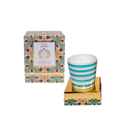 Lumanare parfumata artizanala Take Me to Capri, Casa Amalfi, Editie Limitata, 200 g