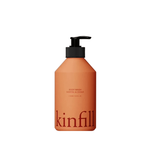 Gel de dus, Kinfill, Santal & Cedar, 300 ml