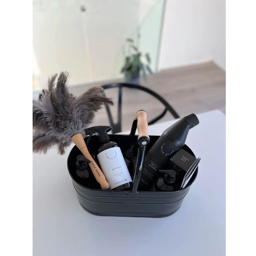 Pamatuf pentru praf din pene de strut, Simple Goods, gri