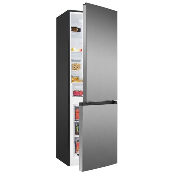 Combina frigorifica, Bomann, KG7357IX, 315 litri, inox