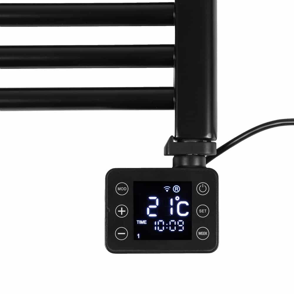 Calorifer/radiator electric pentru baie, Eurom, Sani 400 Wi-Fi, 400 W, negru