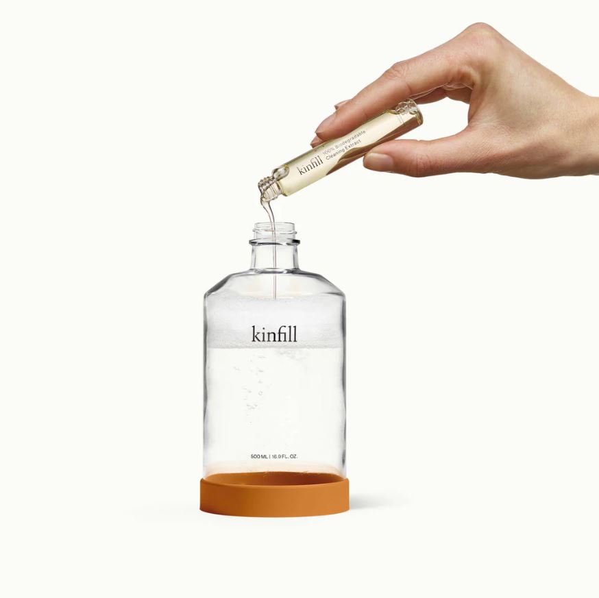 Rezerve solutie concentrata de curatare saltele Yoga, Kinfill, Tangerine, 2 x 12 ml