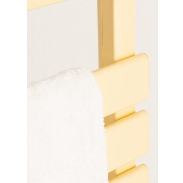 Radiator electric pentru baie, CREATE, Warm towel, montare podea/perete, galben
