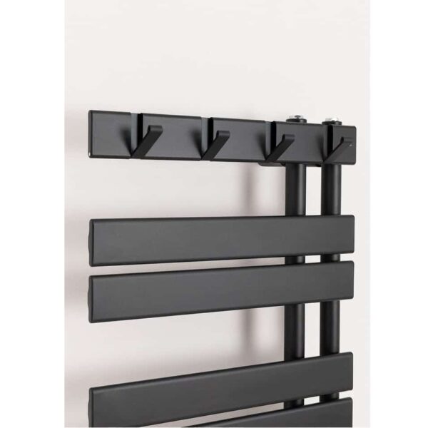Radiator electric cu ulei pentru baie CREATE, Warm Towel Modern, negru