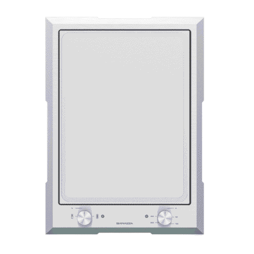 Plita electrica Teppanyaki, Barazza, colectie Outdoor, 40 cm, 2 zone, inox