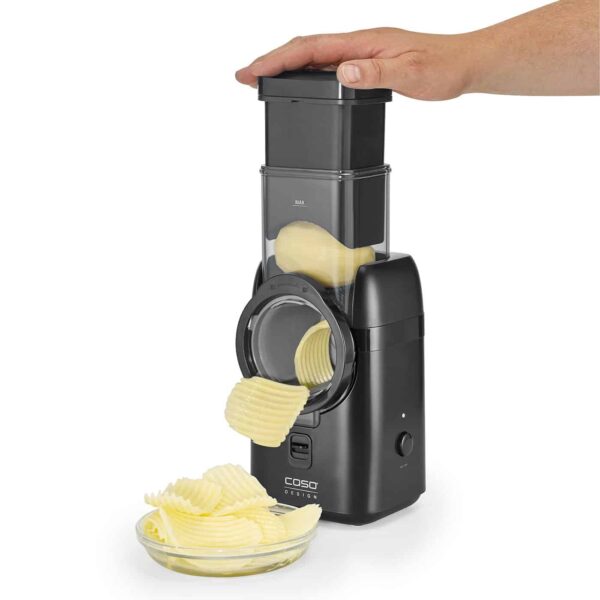 Razatoare electrica, Caso Germany, MultiSlicer, 5 moduri taiere, negru mat