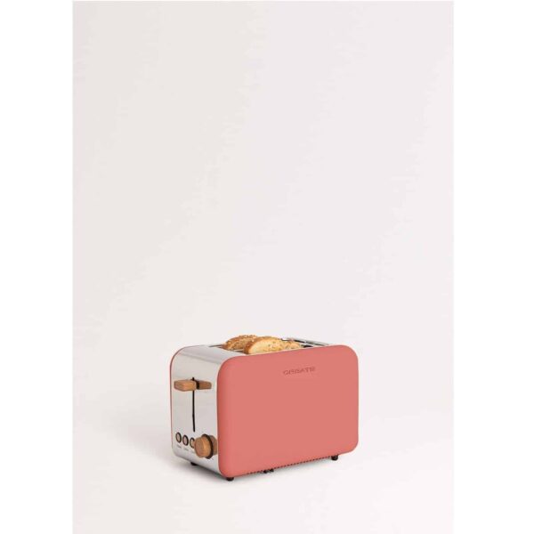Prajitor de paine, CREATE, Retro, 2 felii, teracota