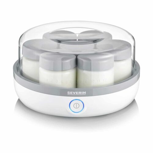 Aparat de facut iaurt, Severin, S3518, 13 W, 7x150 ml, alb