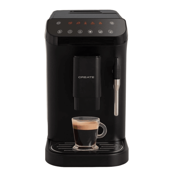 Espressor automat cu rasnita, CREATE, Thera Matic Touch, negru mat