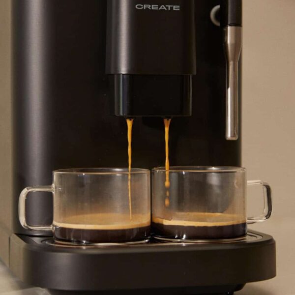 Espressor automat cu rasnita, CREATE, Thera Matic Touch, negru mat